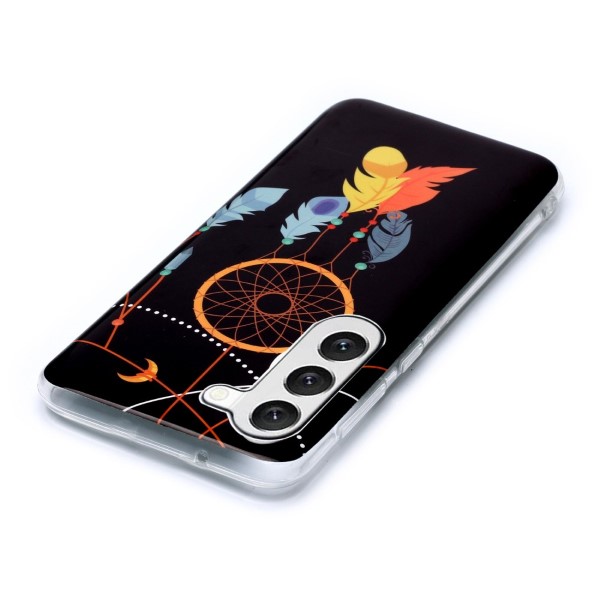 Kryt na Samsung Galaxy S23+ svítící Lapač snů černý