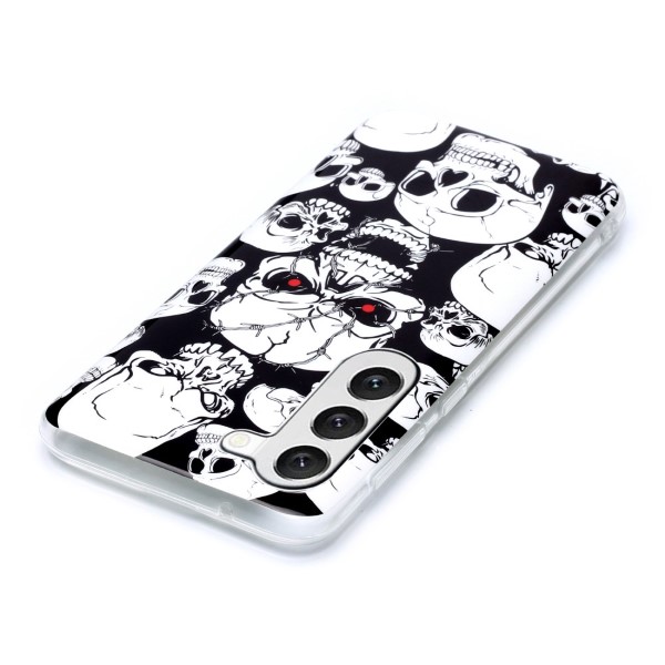 Kryt na Samsung Galaxy S23+ svítící Lebky