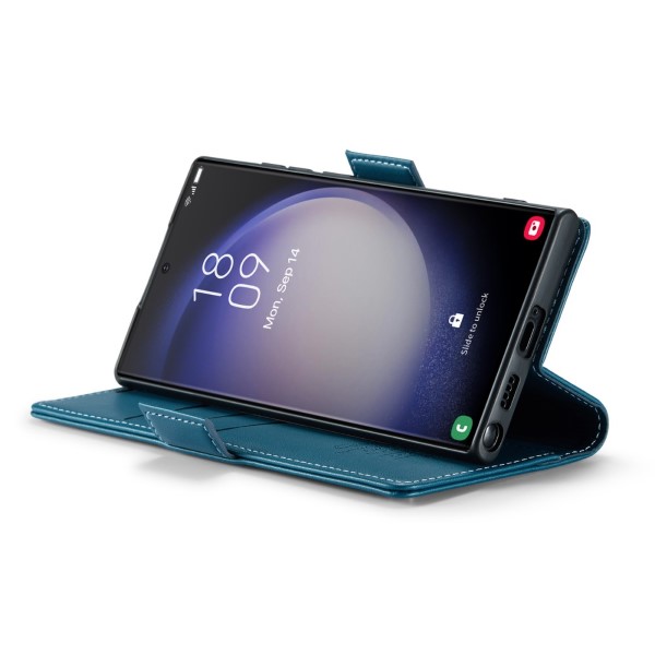 Pouzdro na Samsung Galaxy S23 Ultra CASEME smooth modré