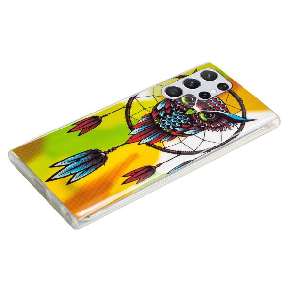 Kryt na Samsung Galaxy S23 Ultra svítící Lapač snů