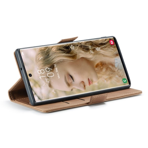 Pouzdro na Samsung Galaxy S23 Ultra CASEME světle hnědý