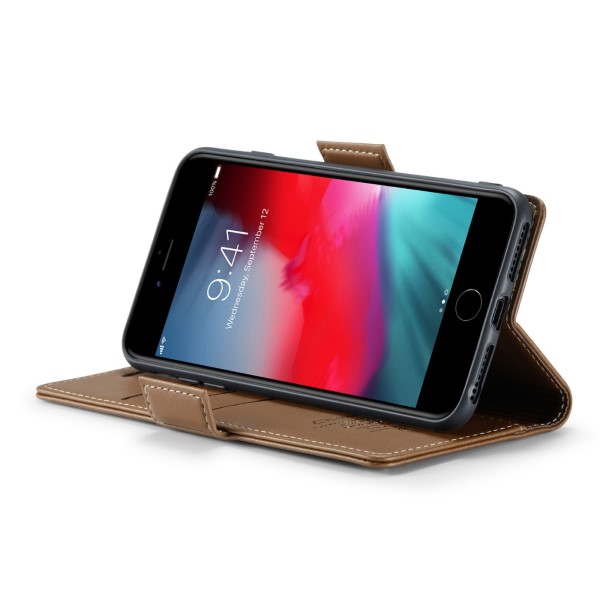 Pouzdro na iPhone 7 Plus / 8 Plus CASEME hnědé