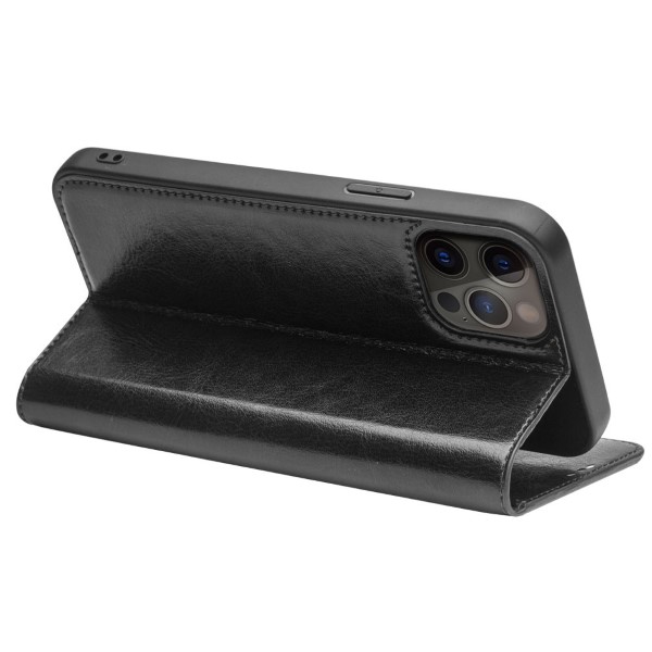 Pouzdro kožené QIALINO na iPhone 13 Pro Max černé