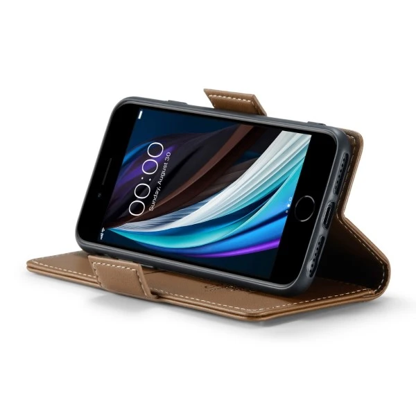 Pouzdro CASEME pro iPhone 7 / 8 / SE (2020/2022) Smooth hnědé