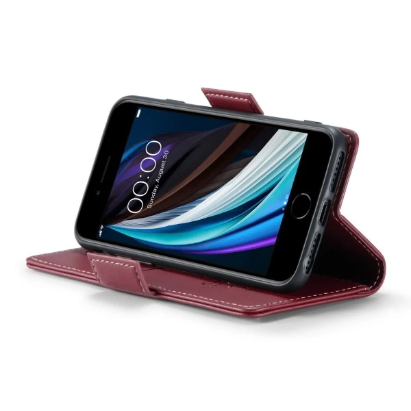 Pouzdro CASEME pro iPhone 7 / 8 / SE (2020/2022) Smooth červené