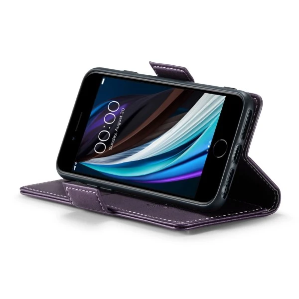 Pouzdro CASEME pro iPhone 7 / 8 / SE (2020/2022) Smooth fialové
