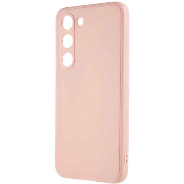 Kryt na Samsung Galaxy S23+ gumový růžový