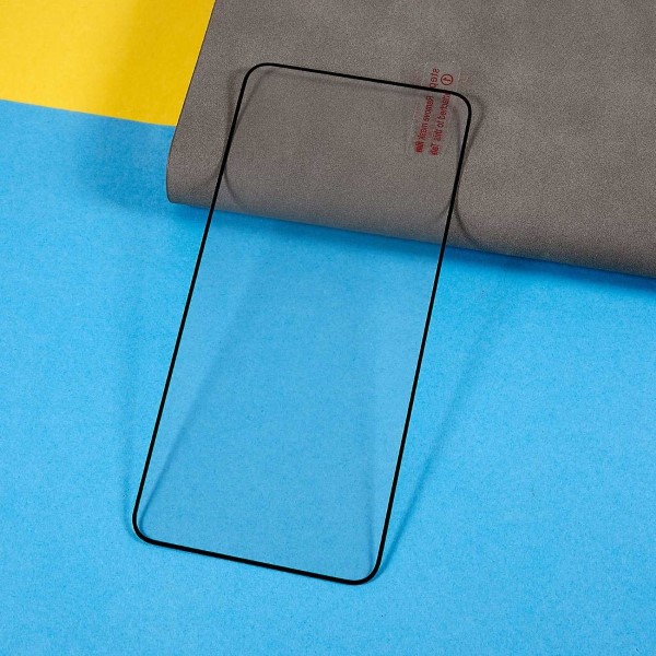 Tvrzené sklo na Samsung Galaxy S22 (podpora odemykání otiskem prstu) černé