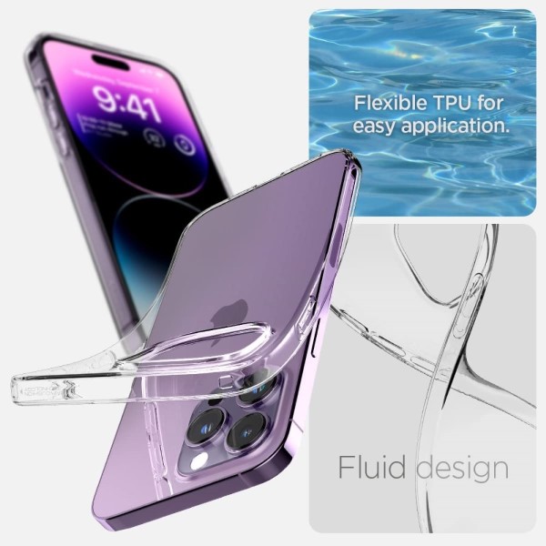 Kryt na iPhone 15 Pro Max gumový Premium čirý