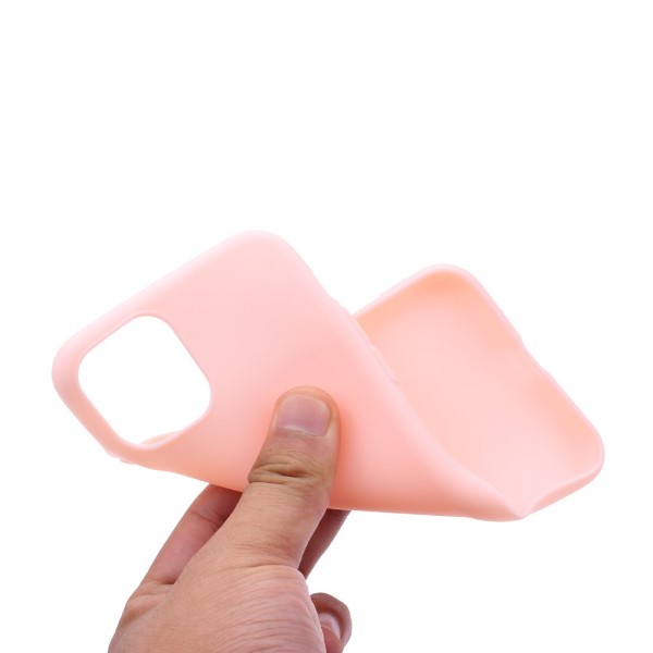 Kryt na iPhone 11 Pro Max gumový Premium růžový