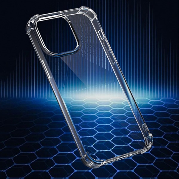Kryt na iPhone 15 Pro gumový Premium čirý
