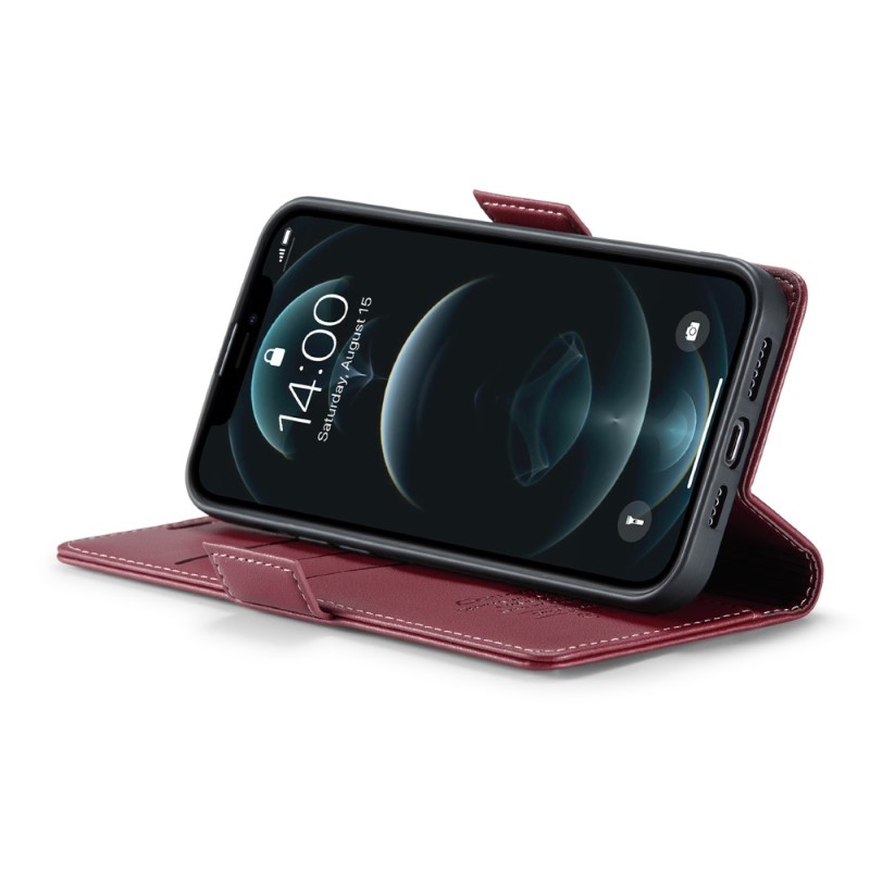 Pouzdro pro iPhone 12 Pro Max CASEME smooth červené