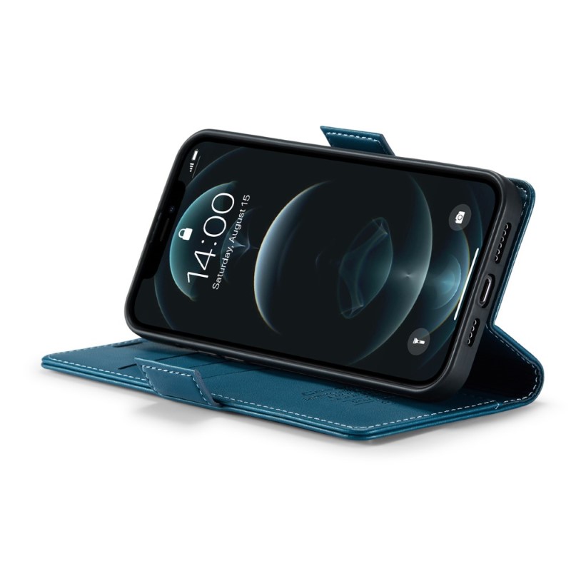 Pouzdro pro iPhone 12 / 12 Pro CASEME smooth modré