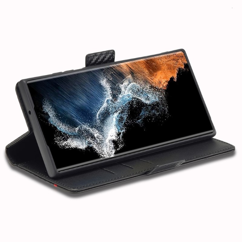 Pouzdro na Samsung Galaxy S24 Ultra Carbon horizontal