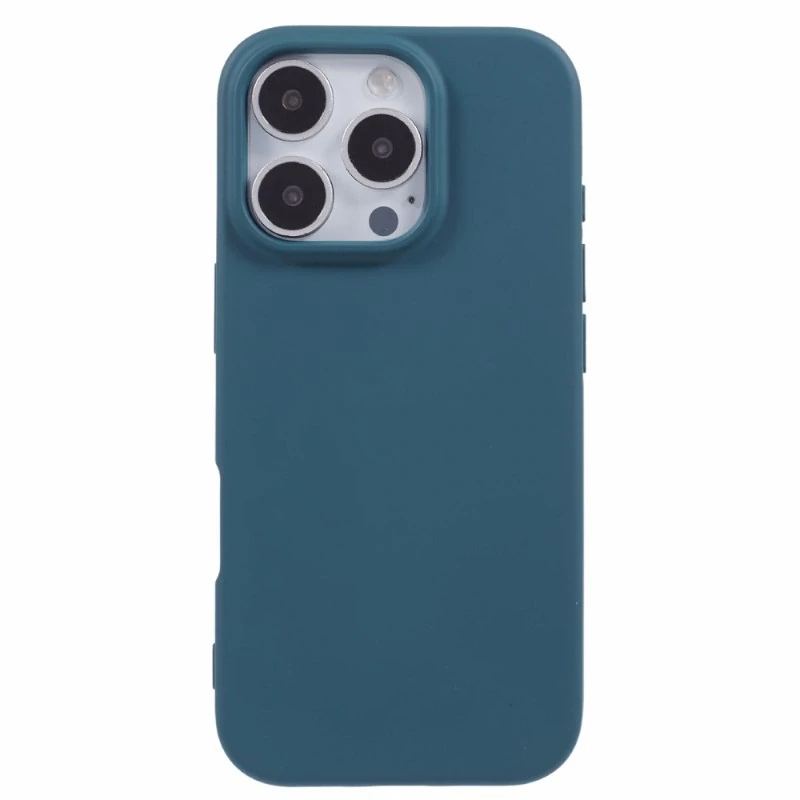 Kryt na iPhone 16 Pro gumový Premium tmavě zelený