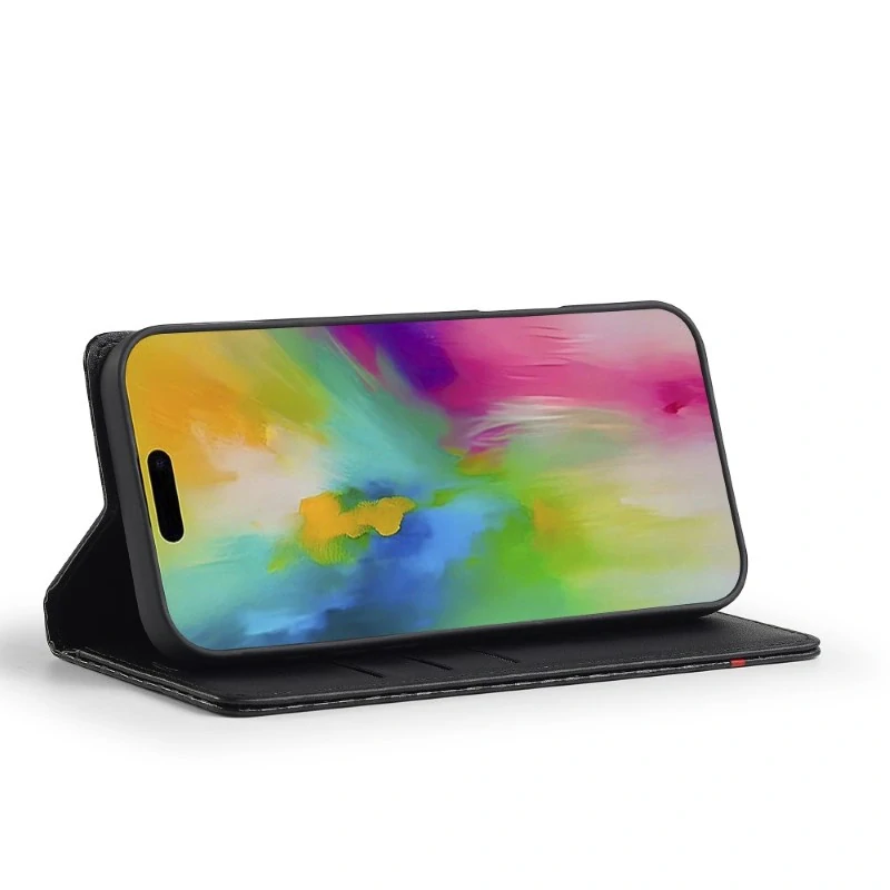 Pouzdro pro iPhone 16 Pro LC.IMEEKE Carbon Vertical