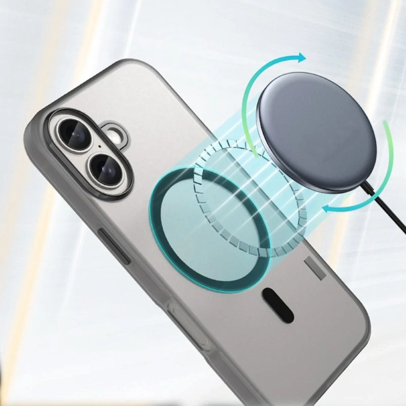 Kryt na iPhone 16 Pro Max Candy s podporou MAGSAFE bílý