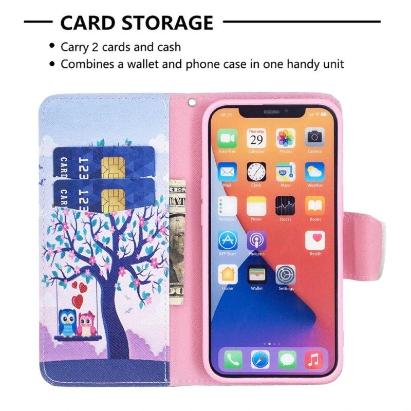 Pouzdro pro iPhone 15 Strom barevné
