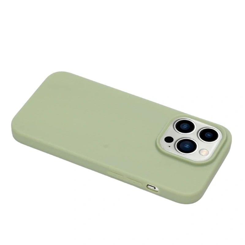 Kryt na iPhone 15 Pro gumový Premium zelený