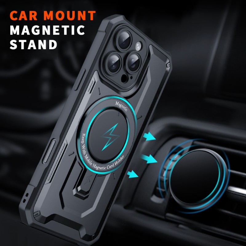 Kryt na iPhone 16 Pro odolný s podporou MAGSAFE červený