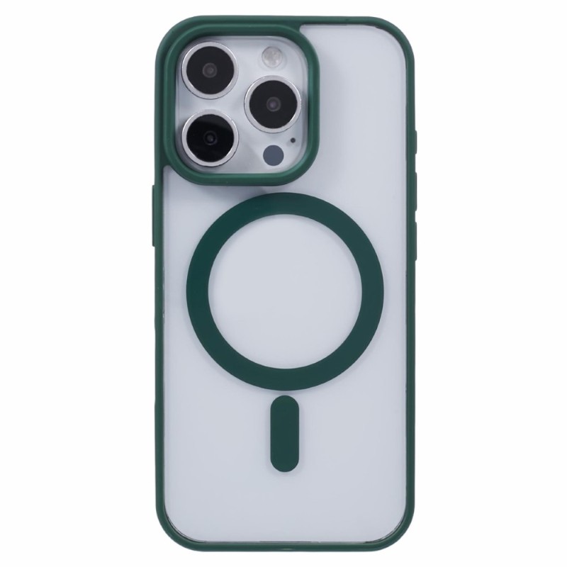 Kryt na iPhone 16 Pro Max matný s podporou MagSafe zelený