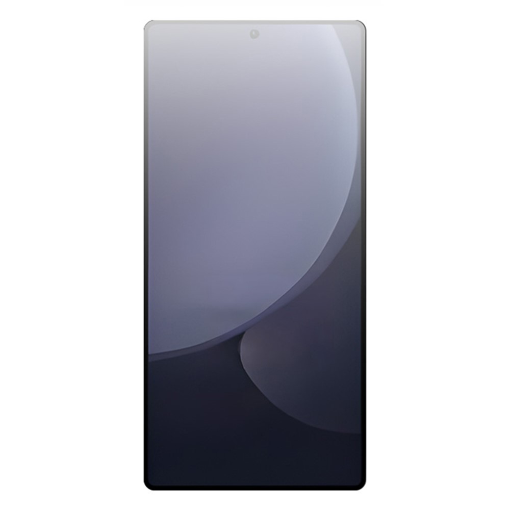 Tvrzené sklo na Samsung Galaxy S25 Ultra (podpora odemykání otiskem prstu) černé