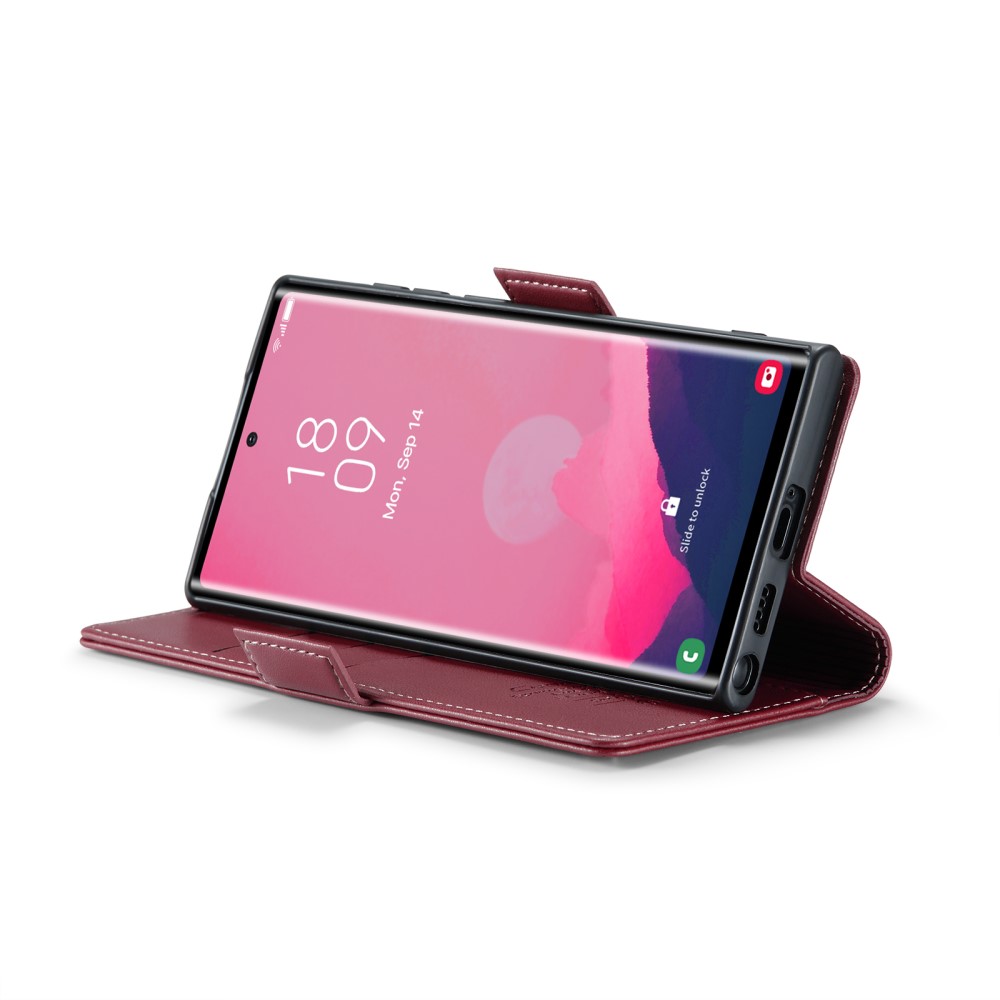 Pouzdro na Samsung Galaxy S25 Ultra CASEME smooth červené