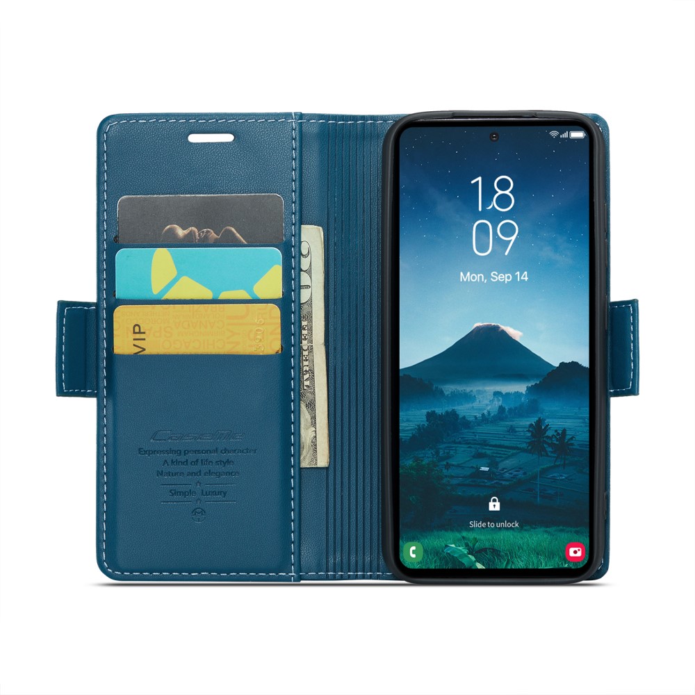 Pouzdro na Samsung Galaxy S25 Ultra CASEME smooth modré