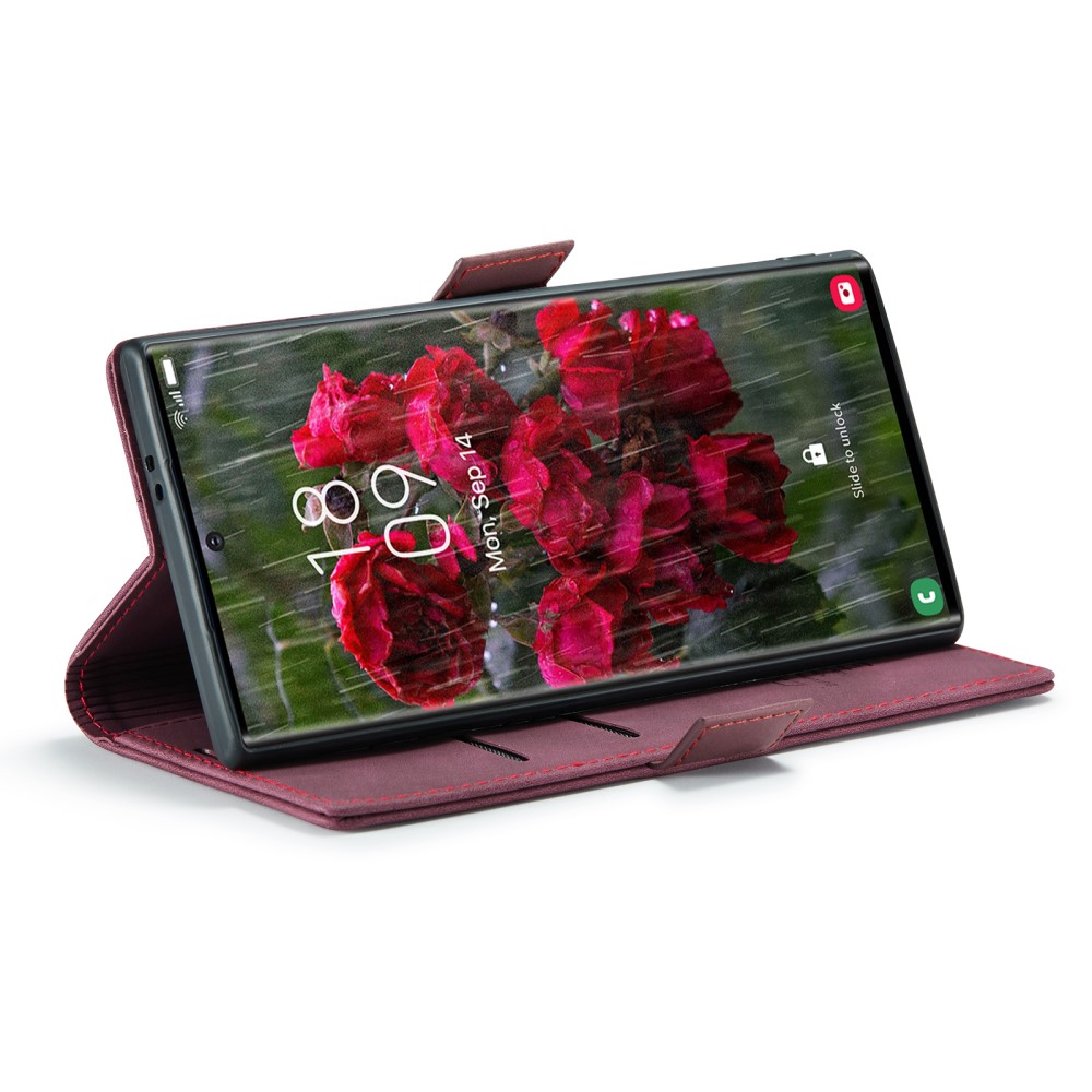 Pouzdro na Samsung Galaxy S25 Ultra CASEME červené