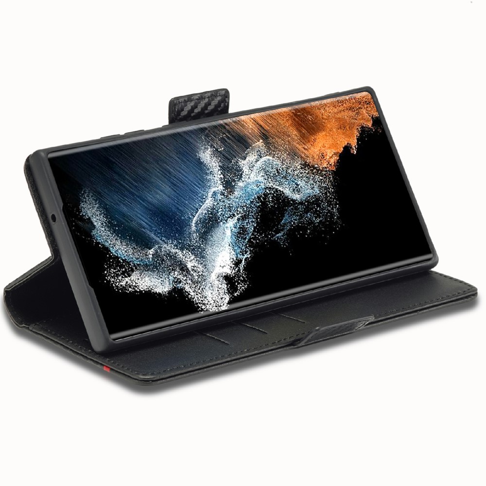 Pouzdro na Samsung Galaxy S25 Ultra Carbon horizontal