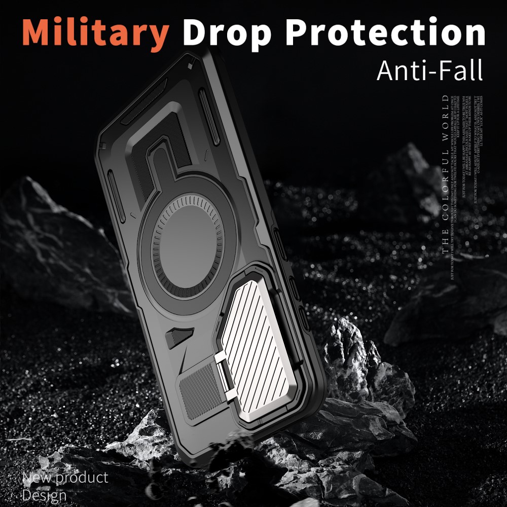 Kryt na Samsung Galaxy S25 s krytkou na fotoaparát černý