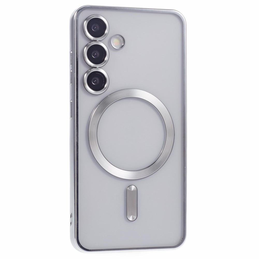 Kryt na Samsung Galaxy S24 s podporou MAGSAFE stříbrný