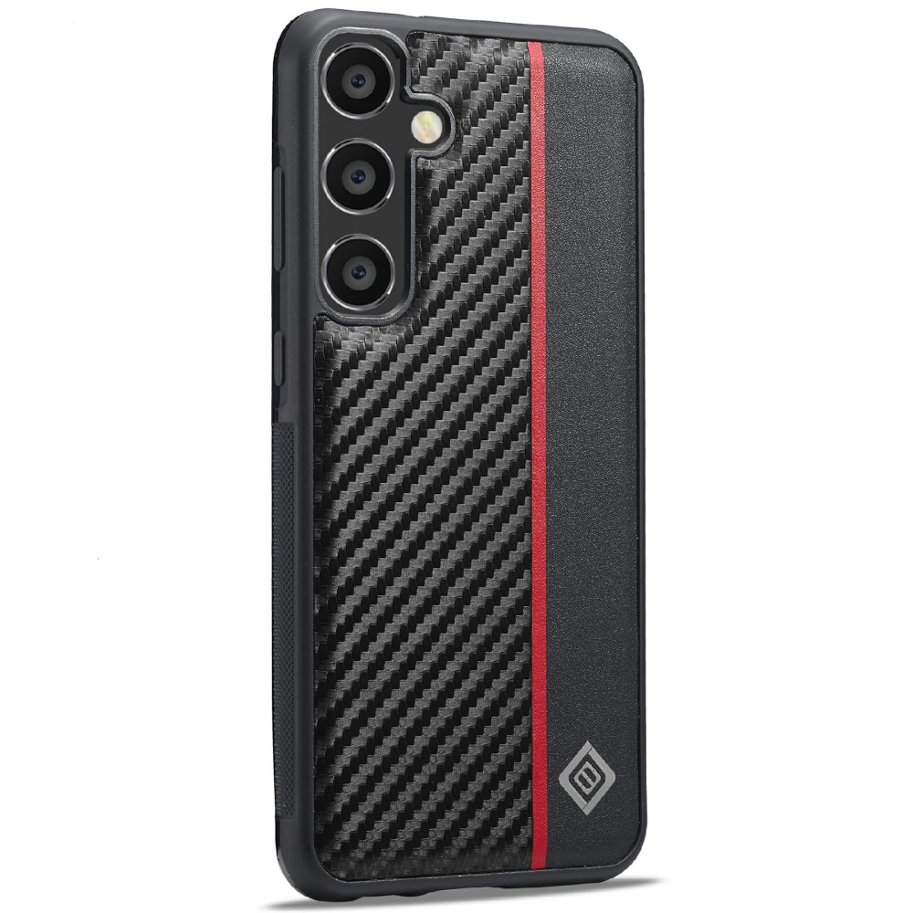 Kryt na Samsung Galaxy S25 odolný LC.IMEEKE Carbon černý