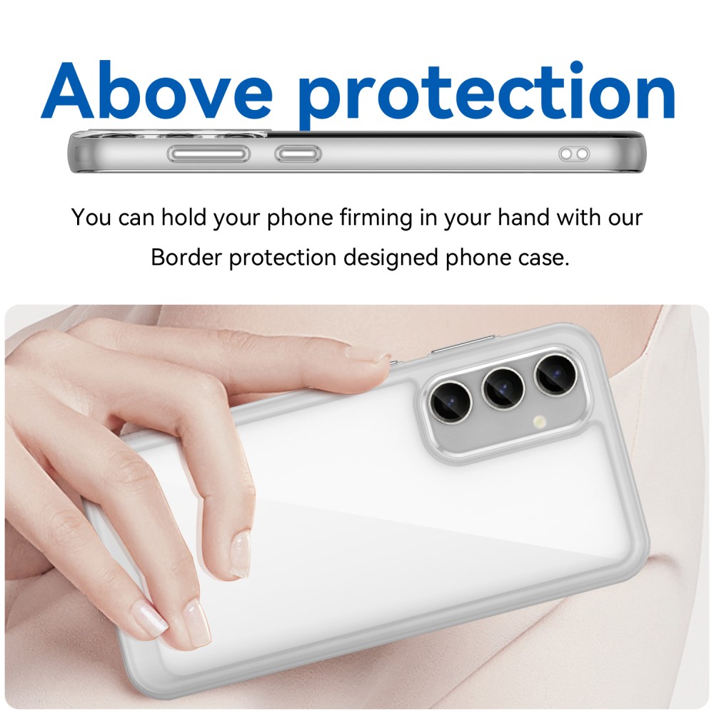 Kryt na Samsung Galaxy S23 FE odolný gumový čirý