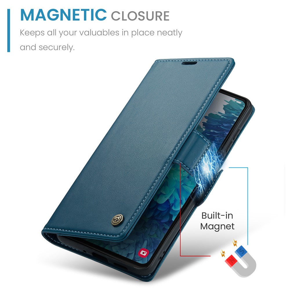 Pouzdro na Samsung Galaxy S20 FE CASEME smooth modré