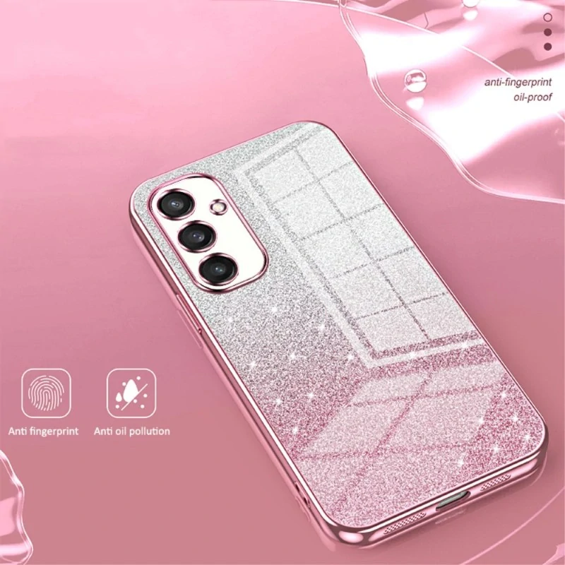 Kryt na Samsung Galaxy S25 Gradient růžový