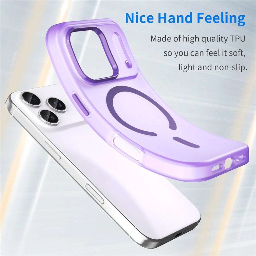 Kryt na iPhone 17 Pro Candy s podporou MAGSAFE fialový