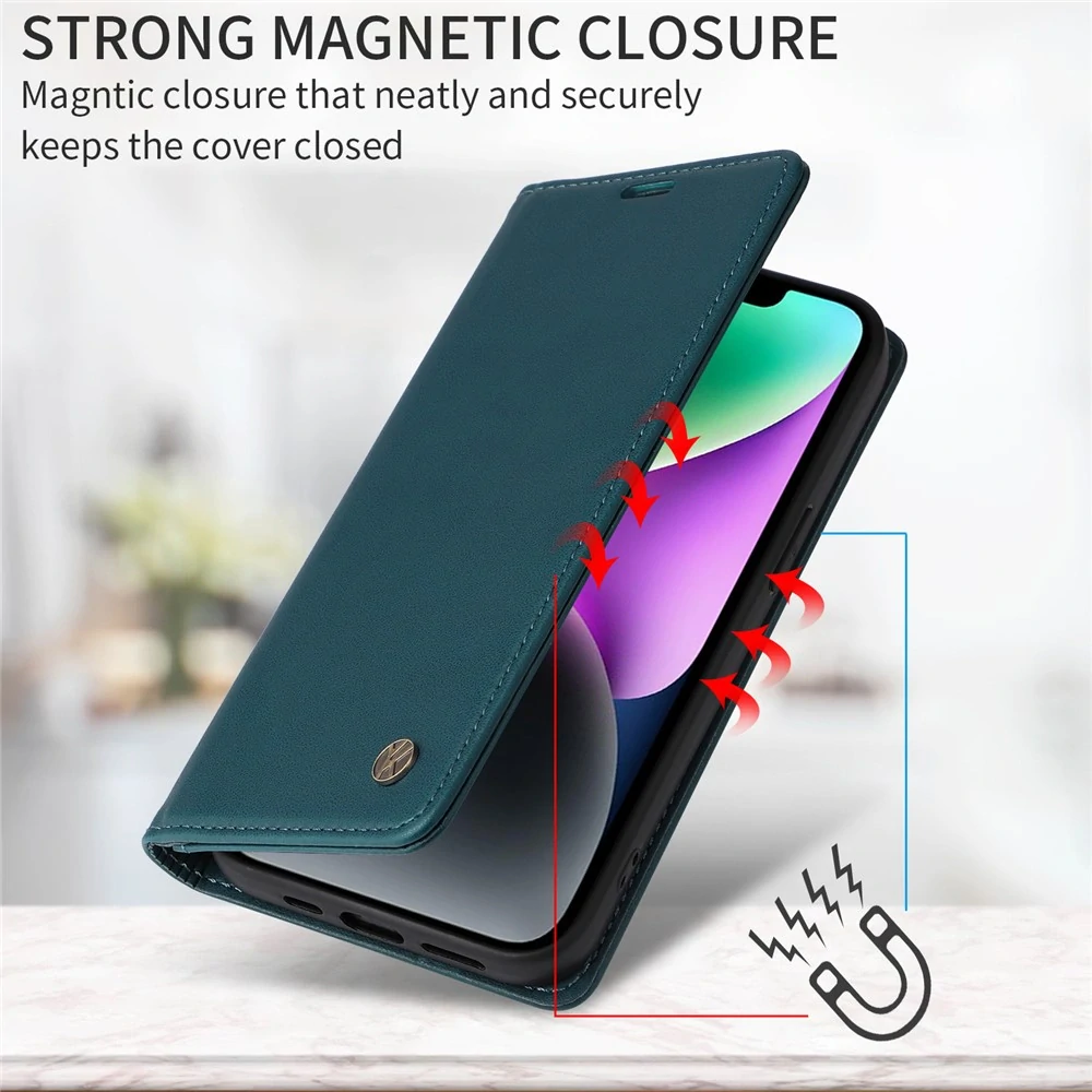 Pouzdro na iPhone 17 Pro Max Yikatu modré