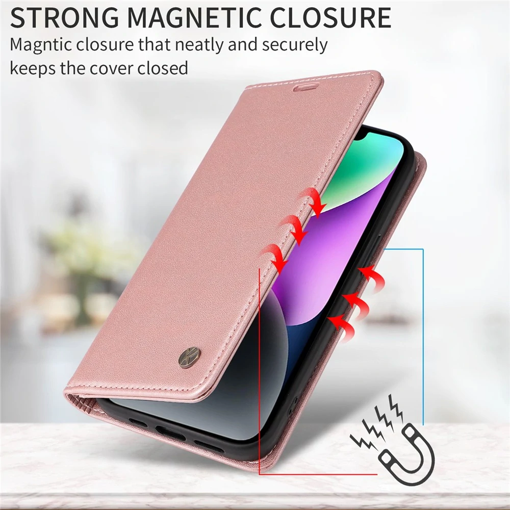 Pouzdro na iPhone 17 Pro Max Yikatu růžové