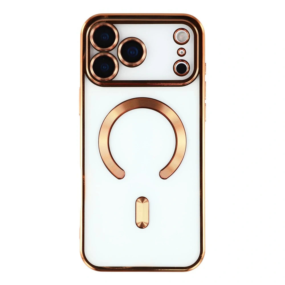 Kryt na iPhone 17 Pro Max s podporou MAGSAFE oranžový