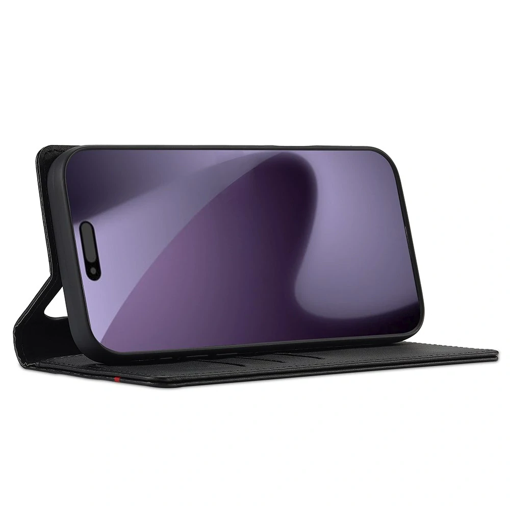 Pouzdro pro iPhone 17 Pro Max LC.IMEEKE Carbon Horizontal