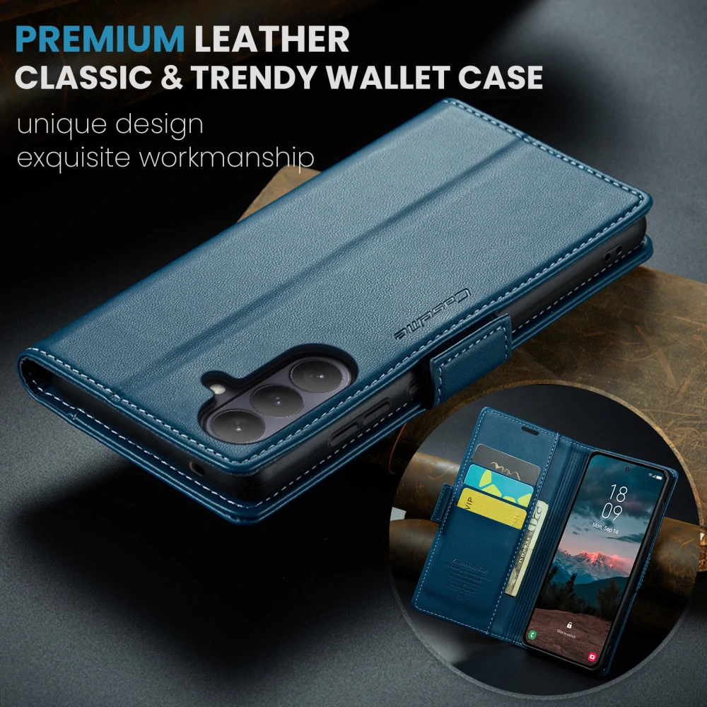 Pouzdro na Samsung Galaxy S26 CASEME smooth modré