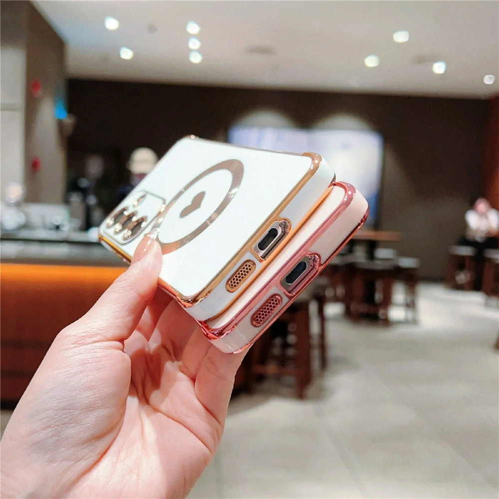 Kryt na Samsung Galaxy S26 Srdíčko s podporou MagSafe světle fialový