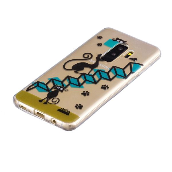 Kryt na Samsung Galaxy S9 Plus Kočka na schodech