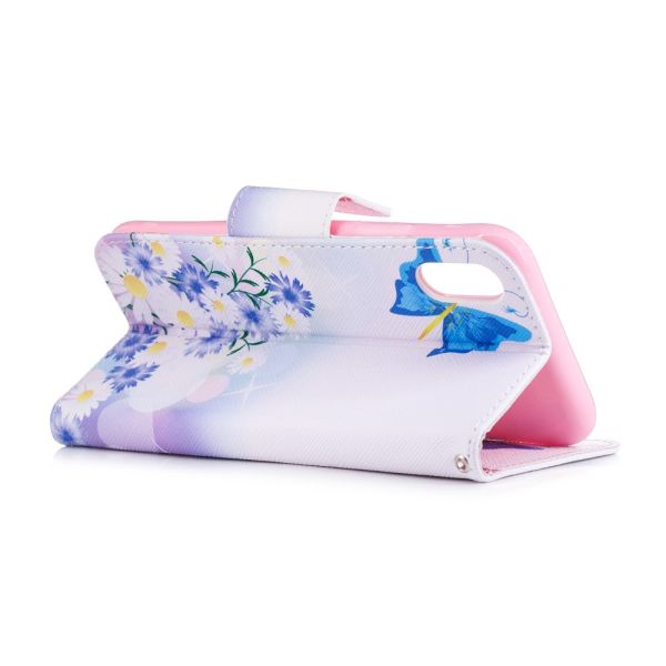 Pouzdro pro iPhone Xr Motýl bílé