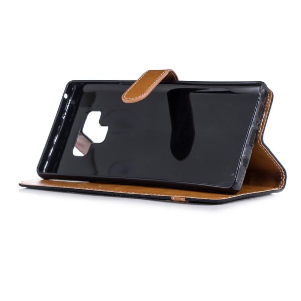 Pouzdro na Samsung Galaxy Note 9 Jeans černé