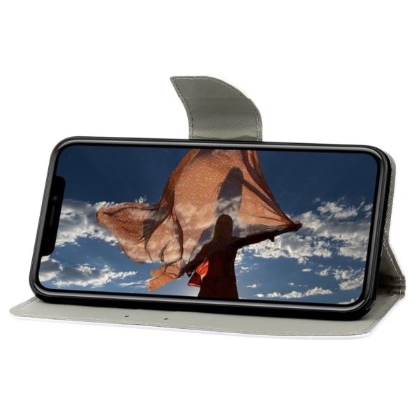 Pouzdro pro iPhone Xr Kytka modré