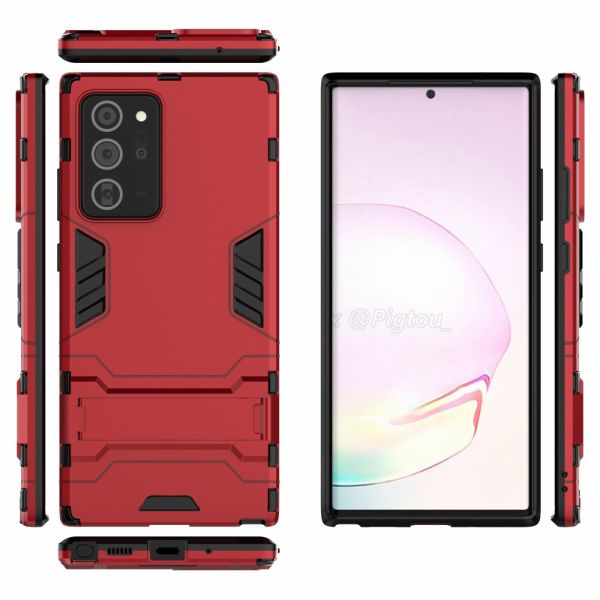 Kryt na Samsung Galaxy Note 20 Ultra Clip červený