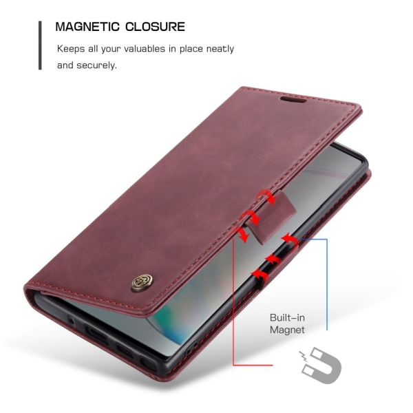 Pouzdro na Samsung Galaxy Note 10 CASEME červené