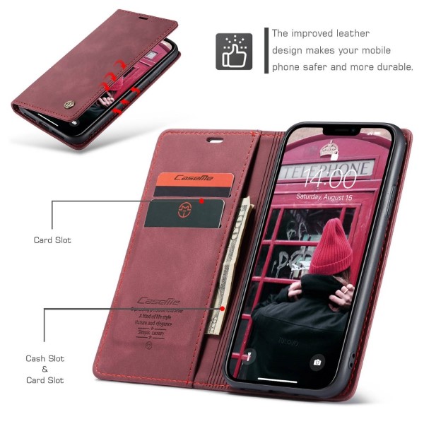 Pouzdro pro iPhone 11 CASEME červené